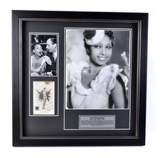 JOSEPHINE BAKER 1920/30's Signed Display / AUTOGRAPH ACA Full (LOA) 1/1 Panthéon