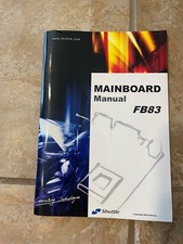 Shuttle XPC Mainboard Manual FB83 - Copyright 2004