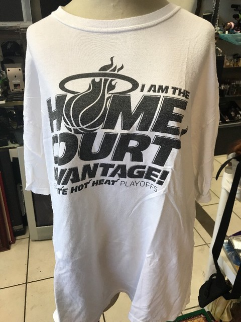 Miami Heat 2012 White Hot Heat Playoffs Mens T-Shirt, Sz XL | eBay