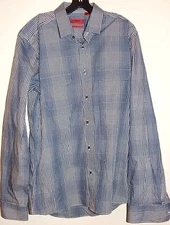  HUGO BOSS MEN'S RED LABEL 2 POCKETS SLIM FIT SHIRT sz XL NEW$185 AUTHENTIC 