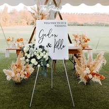 Large Display Easel, Adjustable Sign Holder