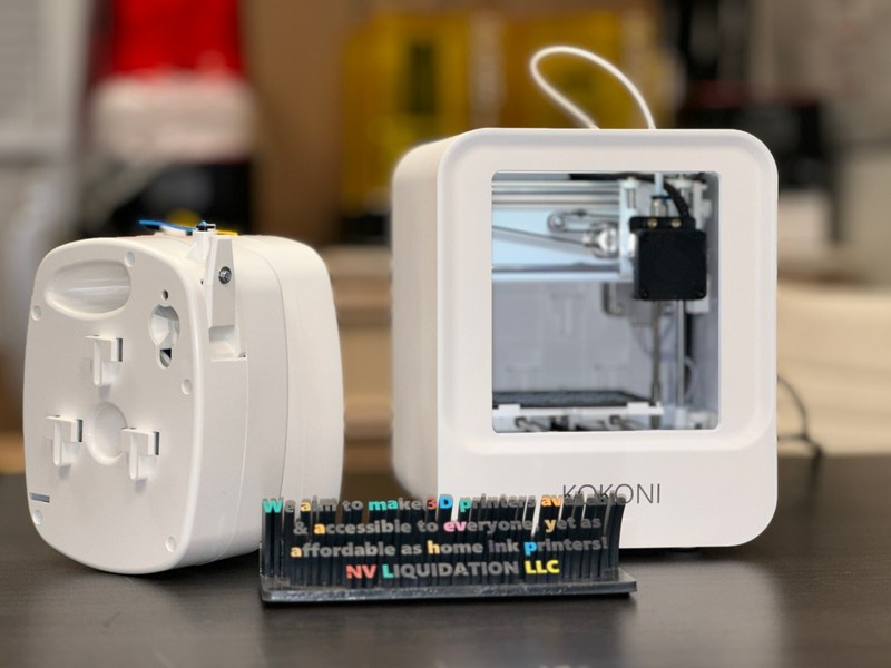 KOKONI Kids mini 3D Printer App-Controlled Auto Leveling [New, Never Used]