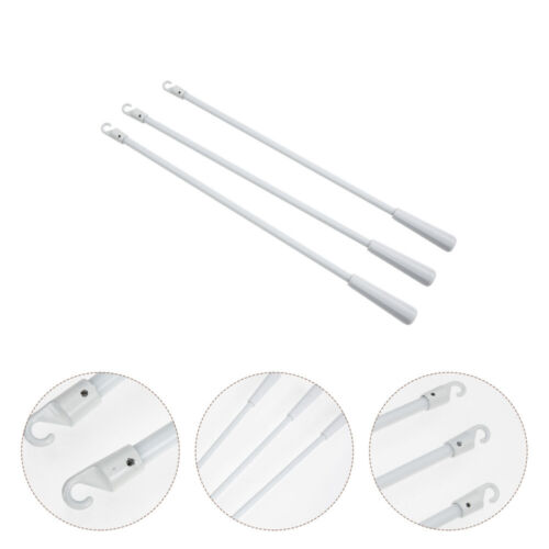 3pcs Venetian Blinds Stick Drapery Blind Wand 12 Inches Blind Rods