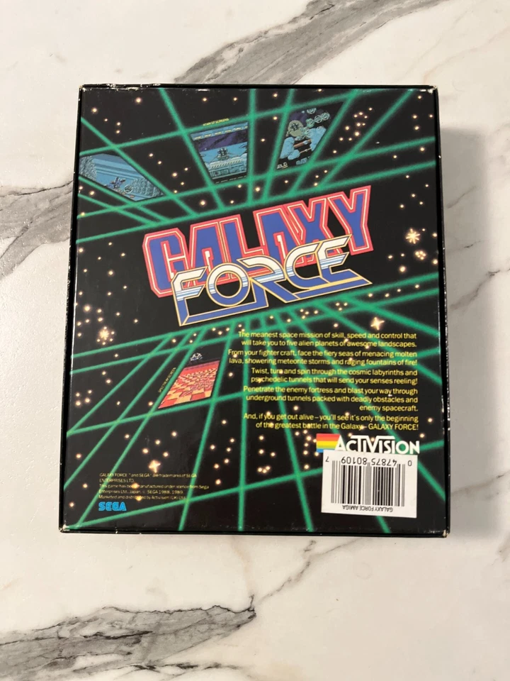 Galaxy Force - Activision - Amiga - Big Box - Bild 2 von 3