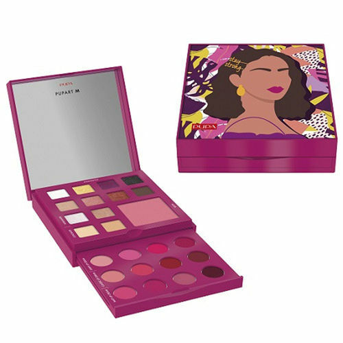 Toilet Bag Pupa Milano Stay Strong Pupart M Eyes Lips Face + Samples