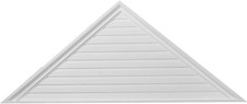Ekena Millwork 48"W x 24"H x 1 1/8"P, Pitch 12/12 Triangle Gable Vent