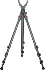 Lightweight Shooting Tripod for Rifles with 360  V-Yoke Rest,Adjustable Heigh...