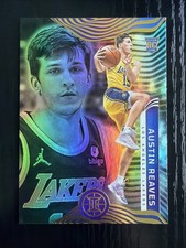 2021-22 Panini Illusions AUSTIN REAVES Bronze Parallel Rookie Card RC 181 Lakers