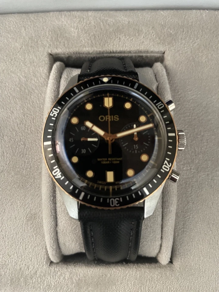 Oris Divers Men's Black Watch - 01 771 7744 4354-07 5 21 45 - Image 3 of 4