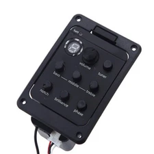 Acoustic Guitar EQ Equalizer Onboard Preamp Pickup Tuner Tool shman 301