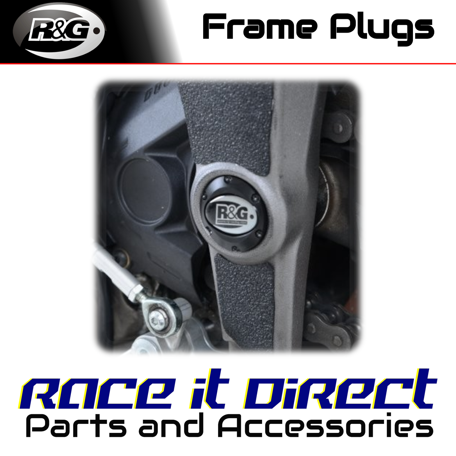 Frame Plugs for Ducati Multistrada V2 2022-2024 Lower Frame R&G