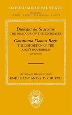 Dialogus de Scaccario, and Constitutio Domus Regis: The Dialogue of the Excheque