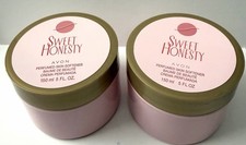 Lot of 2 Avon Sweet Honesty, Perfumed Skin Softener 5 Fl Oz - Next Day Free Ship