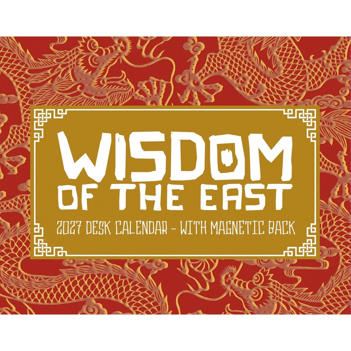 Rackhams Wisdom Of The East Mini Desk Calendar 2027, Desk Calendars, Day To View, Lifestyle, Gift - Image 4
