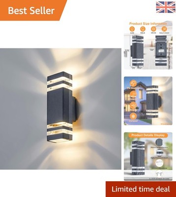 Energieeffiziente Up Down Außenleuchten mit Fernbedienung, wasserdichtes Design