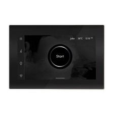 Mr Steam iSteamX Steam Shower Control and Steamhead in Black White