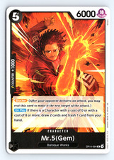 Mr.5(Gem) OP14-094 UC The Azure Sea's Seven One Piece Regular NM