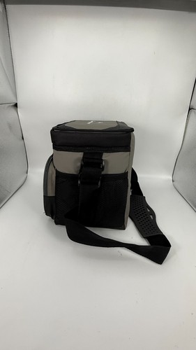 Bolso de hombro TOMMY BAHAMA sin cremallera para almuerzo refrigerador gris negro - Imagen 9 de 17