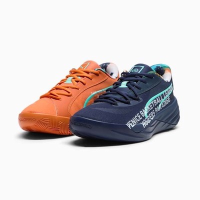 Puma All Pro Nitro Venice Beach League Basketball Shoes Men's 13  VBL Navy Maple
