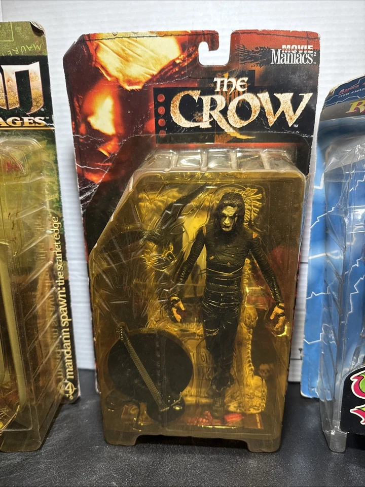 Lote De 3 De Colección Todd McFarlane Nuevo En Caja - The Crow, Mandarin Spawn & Redeemer Foto 3 de 4