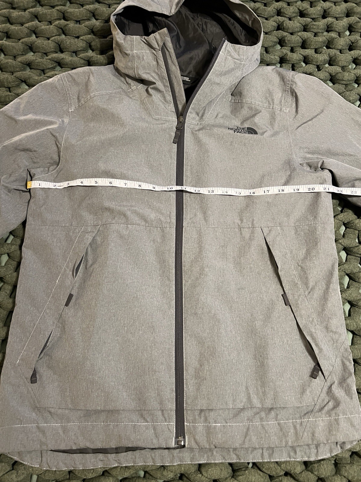 Northface Grey Rain Jacket - Medium - image 5