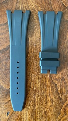 Rubber Watch Strap 26mm*18mm Fits Audemars Piguet Royal Oak 15400 15500 26331