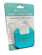 My ArTool 3 in 1 Corner Rounded Punch 3 Way Corner Cutter for Paper Crafts -New 