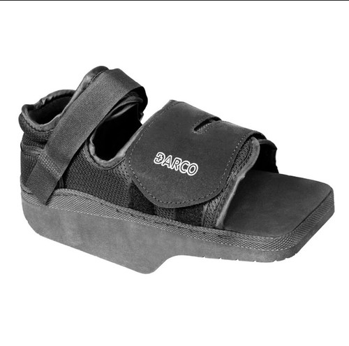 DARCO OrthoWedge Healing Shoe XL Black Square Toe Post Op Offloading ...
