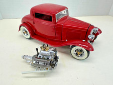 Acme 1932 Ford 3 Window Coupe Diecast Metal Model Built Kit 118 Wextra Engine Acme 1932 Ford 3 Window Coupe Diecast Metal Model Built Kit 118 Wextra Engine