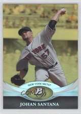 2011 Bowman Platinum Gold Johan Santana #36 0b0