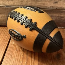 Vintage Nerf Football Weather Blitz - Orange/Brown and Black Foam - 2008 Hasbro