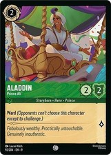 Aladdin - Prince Ali 92/204 NM Lorcana Fabled