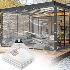 Telone Impermeabile per Esterno 3.5x3.5 m Telo Occhiellato Rinforzato,Telo Imper