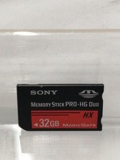 SONY MEMORY STICK PRO-HG DUO MS-HX32 Used