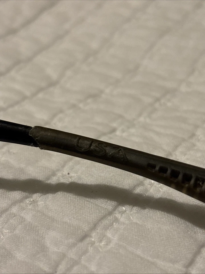 Dragon Black Non-Slip Grip Lightweight Sports Sunglasses Made in USA - Image 3 of 4