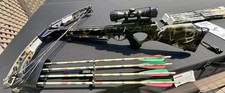Barnett Revolution Crossbow, Quiver, 14 Bolts, Target Points, Scope