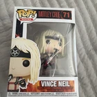 Motley Crue Vince Neil Signed Autograph Funko POP Rare Rocks #71 Beckett BAS COA