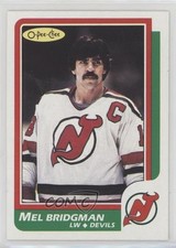 1986-87 O-Pee-Chee Mel Bridgman #136 0m8e