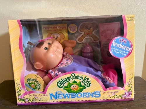 Cabbage Patch Kids Newborns Baby Doll 2006 New in Box - Hallie Hope