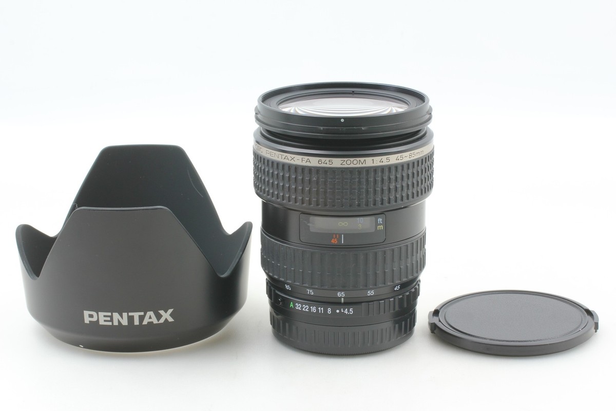 MINT+++ w/ Hood] SMC Pentax FA 45-85mm f/4.5 Zoom Lens For
