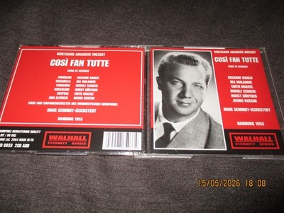 2-CD-Set--MOZART--COSI FAN TUTTE--Danco-Schock-Malaniuk--Kusche--Sehr gut !---