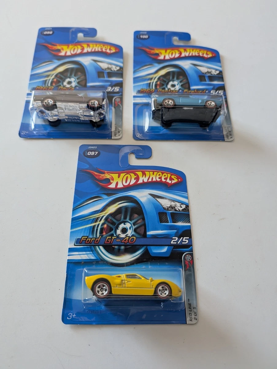 Hot Wheels Redlines Ford GT40 Contemporary Manufacture Diecast