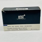 Vintage Montblanc Royal Blue 50ml Ink Bottle No39100 Luxury Writing W. Germany — photo 8