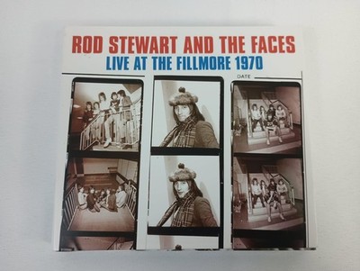 Rod Stewart and The Faces Live At The Fillmore 1970 Double CD Europe Import
