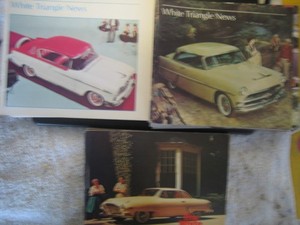 Hudson Essex Terraplane HET Club The White Triangle News 1976-78 20X Edition LOT
