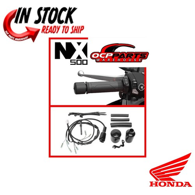 #ad HONDA HEATED GRIPS WITH ATTACHMENT KIT 2024 25 NX500 OEM GENUINE $257.90