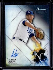 2021 Bowman Sterling Austin Cox Prospect Auto Kansas City Royals R03