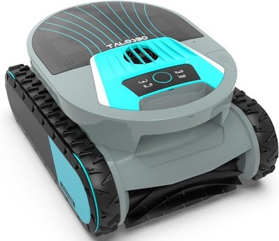 Pleco Pro Cordless Robotic Pool Cleaner Intelligent Navigation 210-Min Runtime