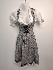 Authentic Vintage Dirndl Dress Austria Trachten Oktoberfest Size EU 38 cod 1041