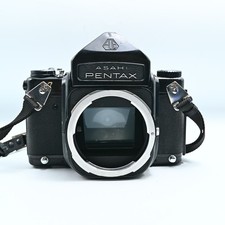  Exc 5 Pentax 6x7 67 Eye Level Early Model Medium Format Camera From JAPAN